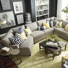 CU.2 Cuddler L-Shaped Sectional | Furniture, Grey and Customize