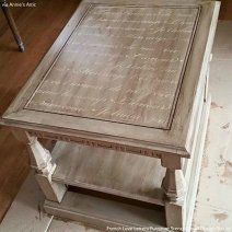 French Love Letters Furniture Stencil | Stenciling for DIY Home