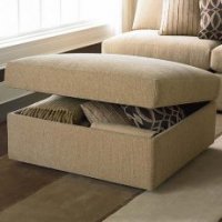 Bassett Furniture Storage Ottoman for living room arrangement ideas in small spaces