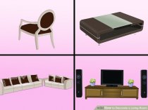 Image titled Decorate a Living Room Step 4