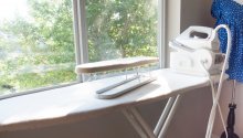 Place Your Ironing Board by a Window | Ten Tips for a More Functional Sewing Space