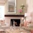 corner fireplace living room furniture placement