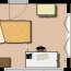 Small bedroom Furniture layout ideas