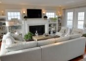 Family room furniture placement