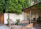 patio furniture placement