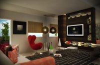 Design of living rooms