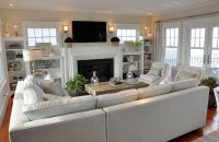 Family room furniture placement