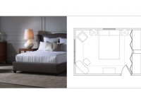 layout of master bedroom