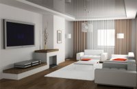 Simple modern living room design
