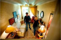 Small Narrow living room